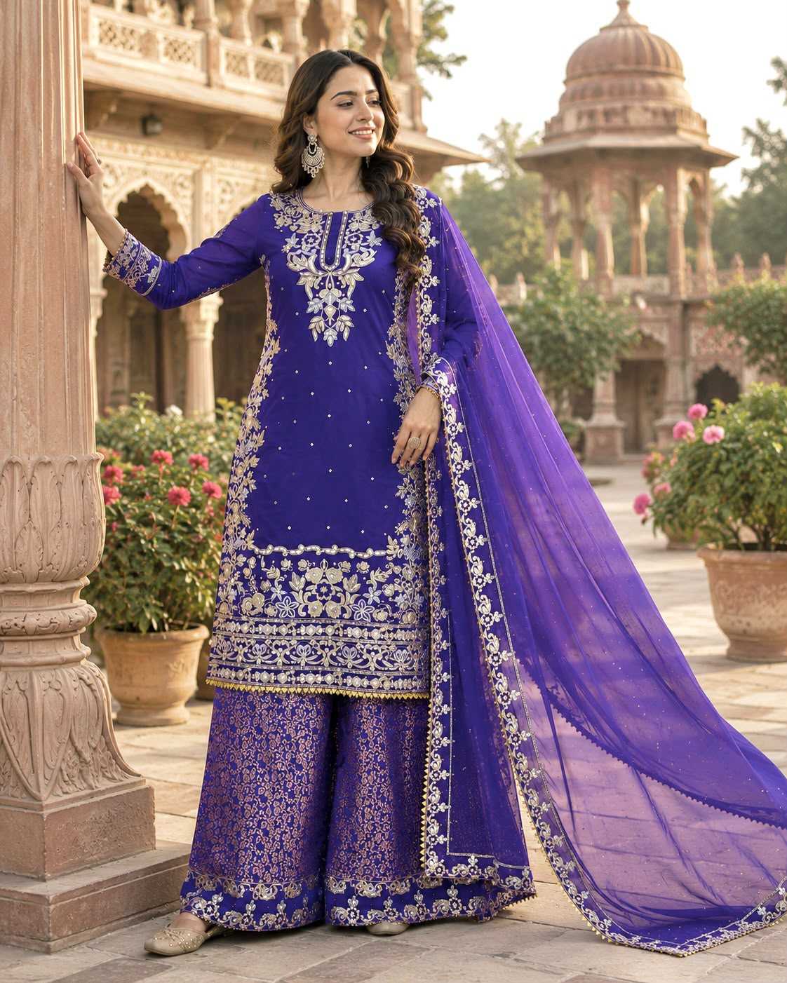 Embroidery Suit