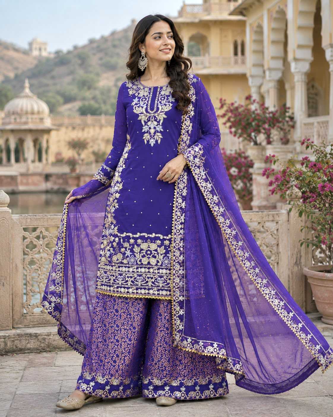 Embroidery Suit
