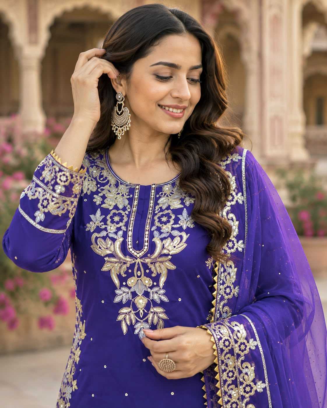 Embroidery Suit