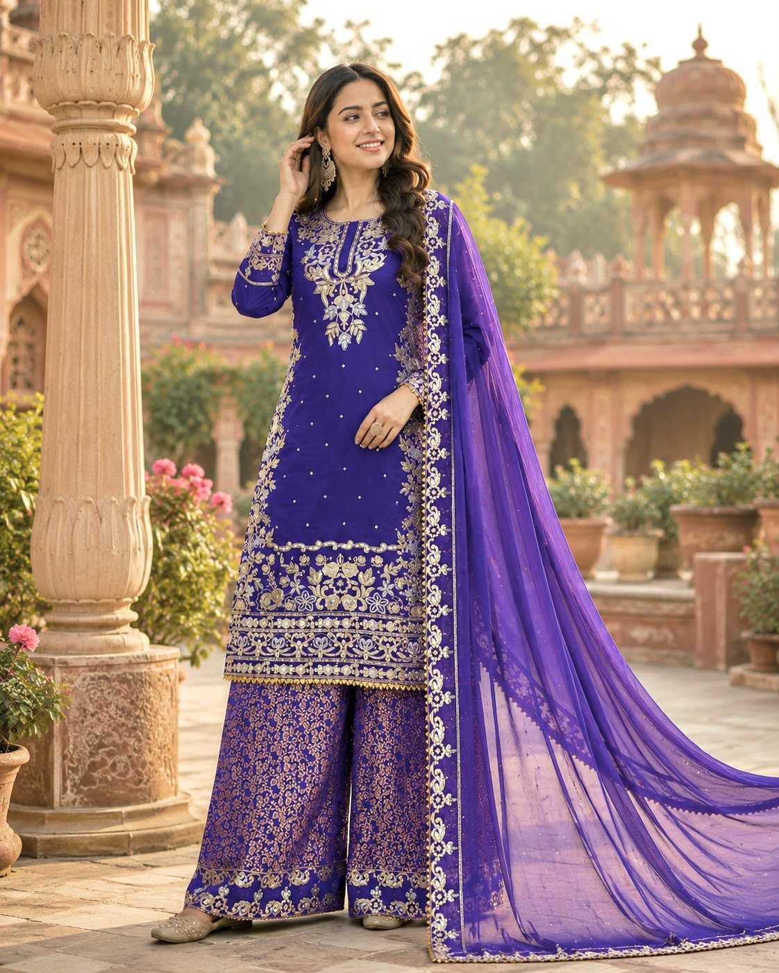 Embroidery Suit