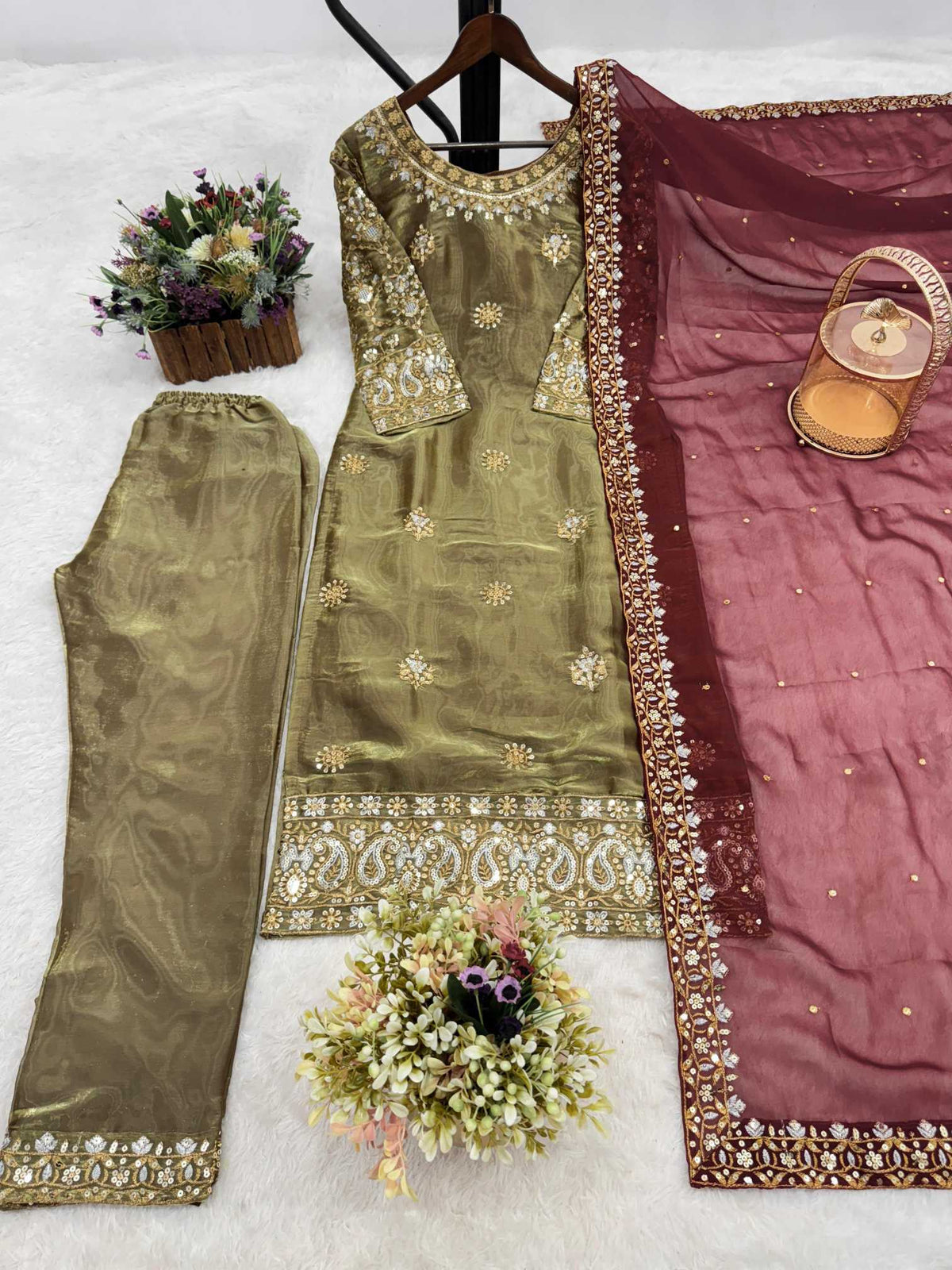 Heavy Silk Designer Kurti