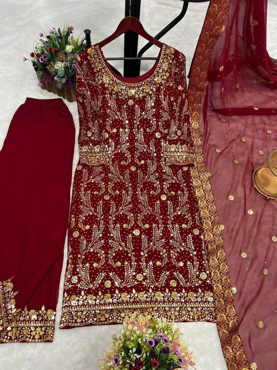 Faux Georgette Kurti