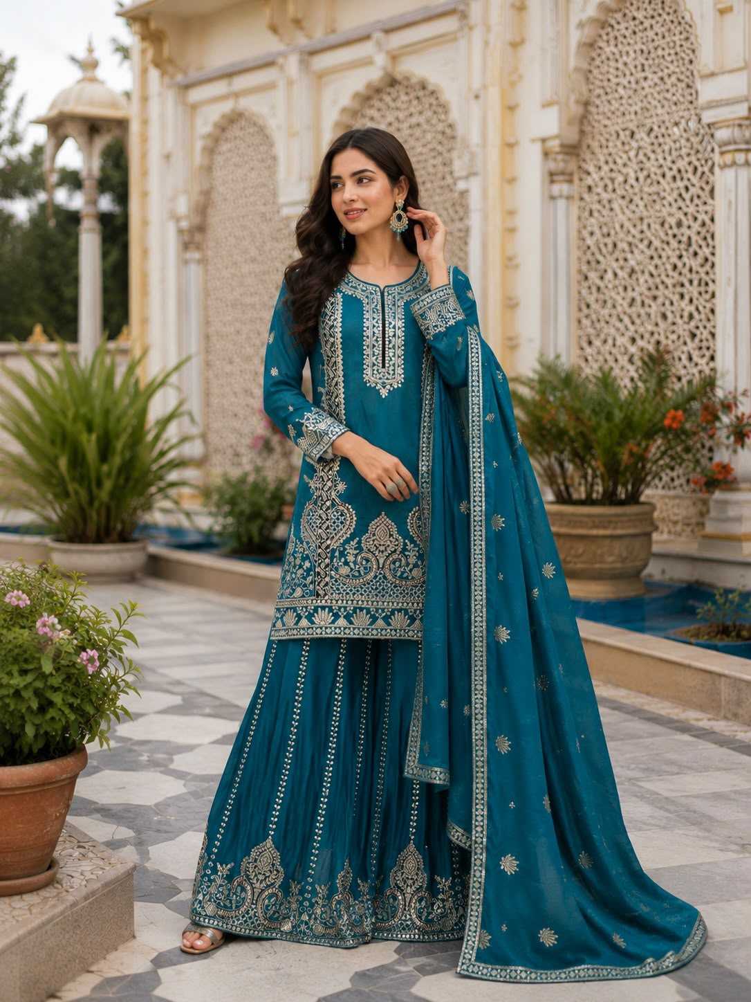 Embroidery Suit