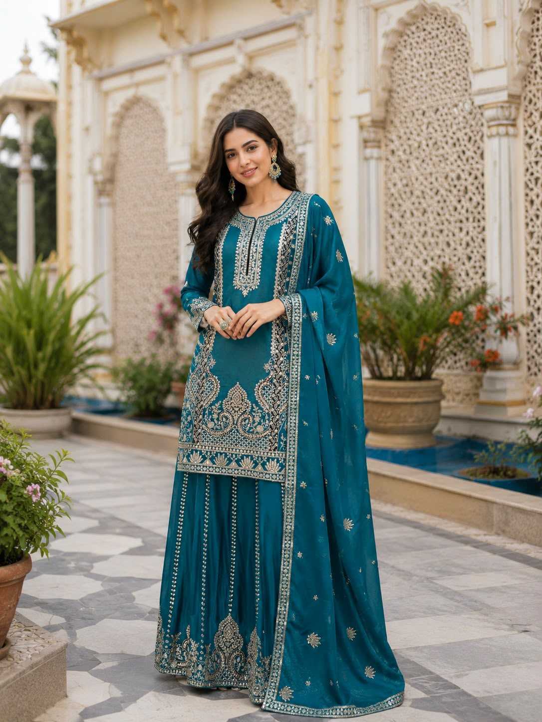 Embroidery Suit