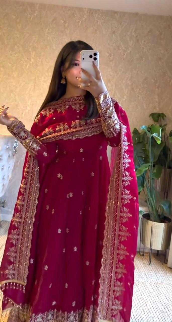 Embroidery Gown