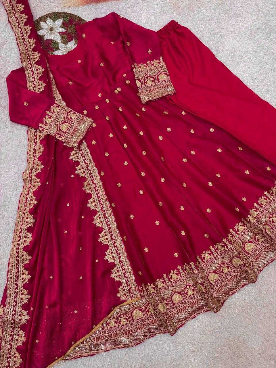 Embroidery Gown