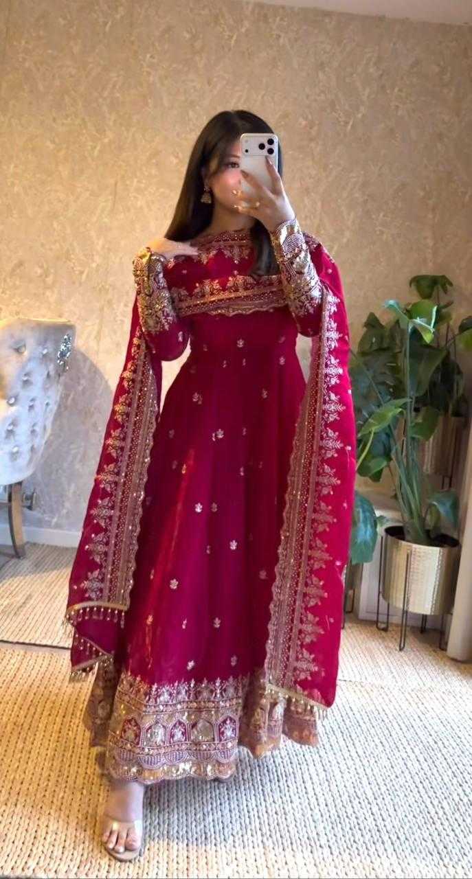 Embroidery Gown