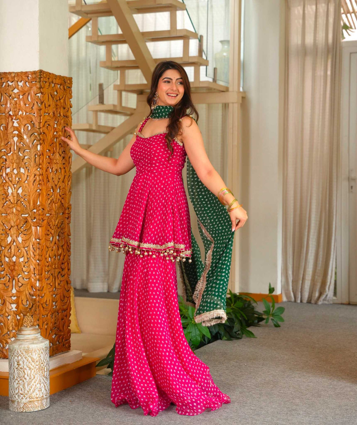 Faux Georgette Printed Suit 651