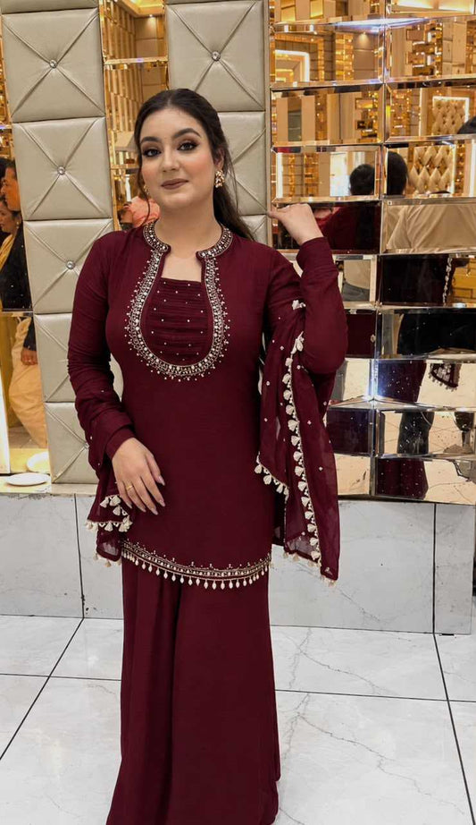 Faux Georgette Kurti