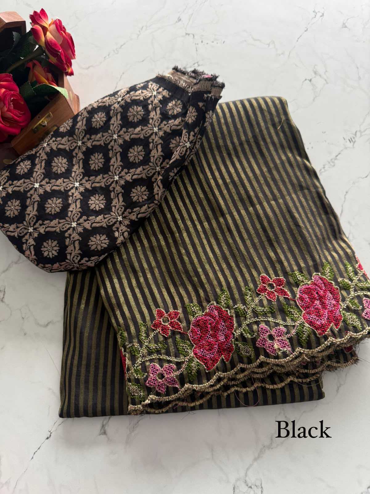 Viscose Georgette Saree