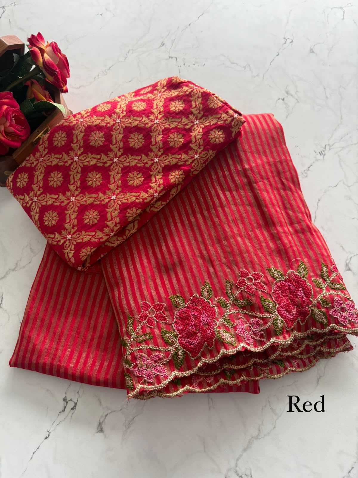 Viscose Georgette Saree
