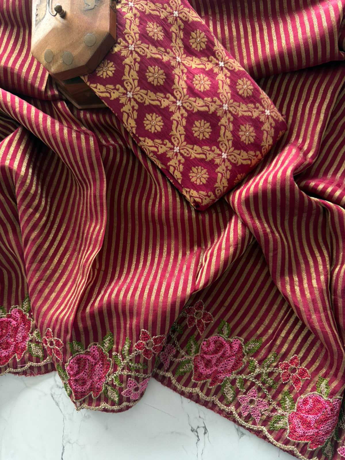 Viscose Georgette Saree