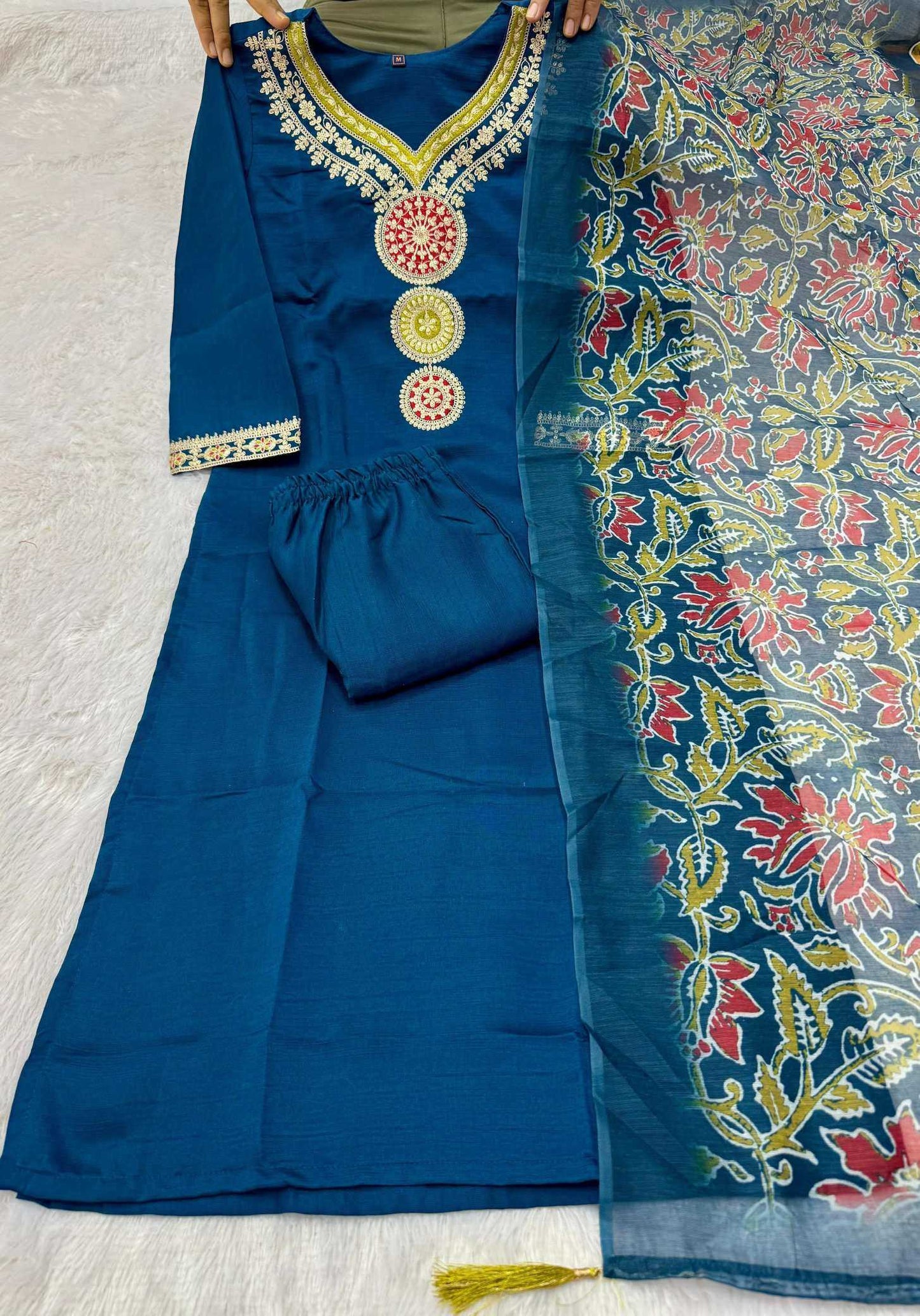 Silk Party Wear Kurti
