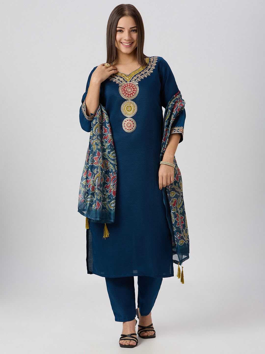 Silk Party Wear Kurti