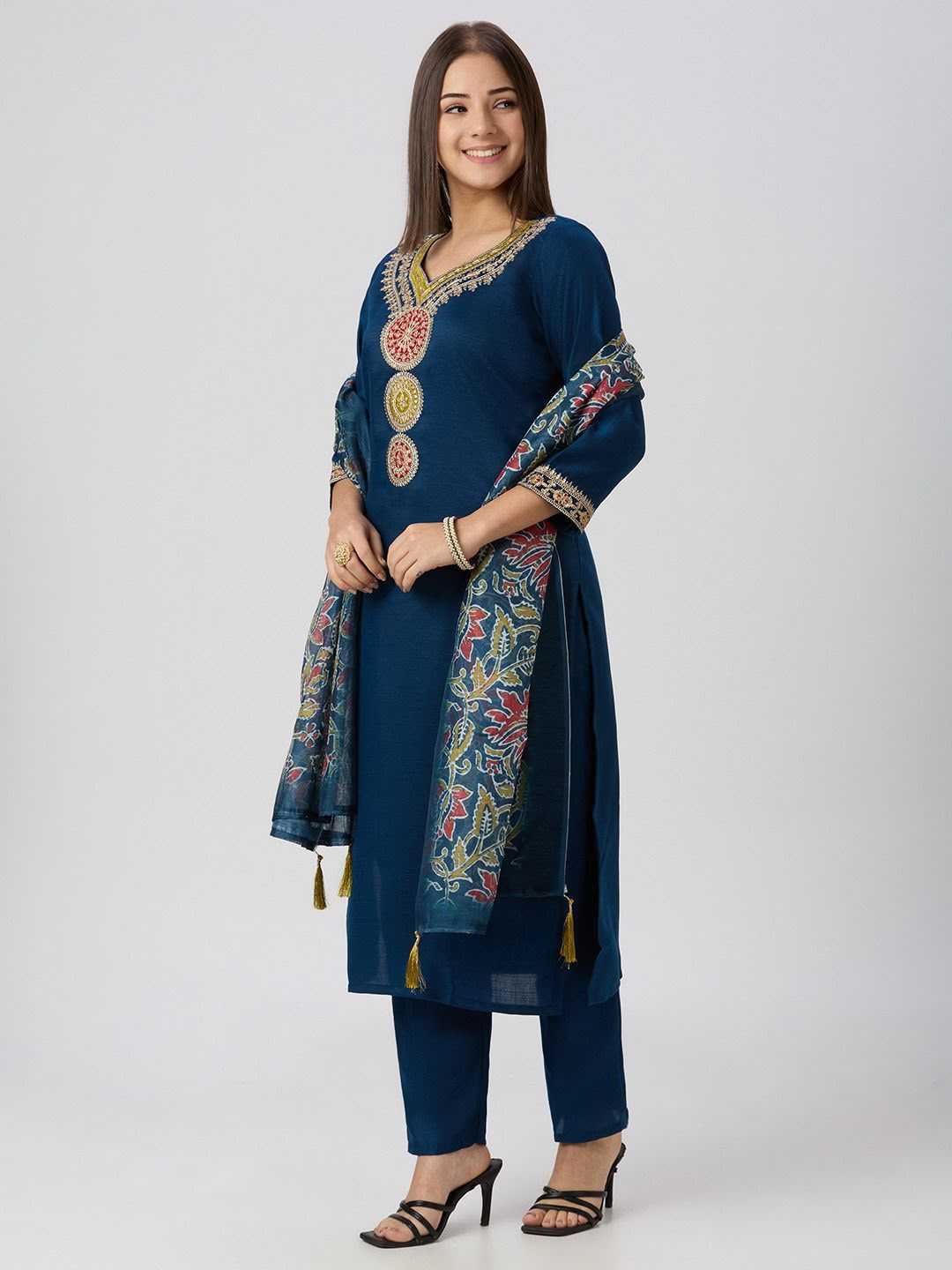 Silk Party Wear Kurti