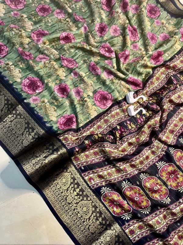 Azing Mysore Silk Designer Saree