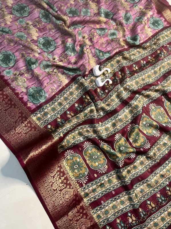 Azing Mysore Silk Designer Saree