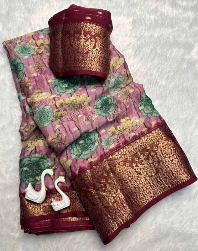 Azing Mysore Silk Designer Saree