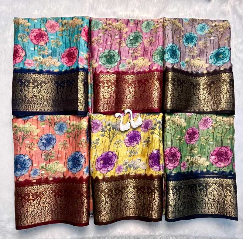 Azing Mysore Silk Designer Saree