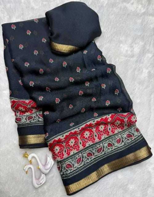 Bandhej Pure Silk Designer Saree