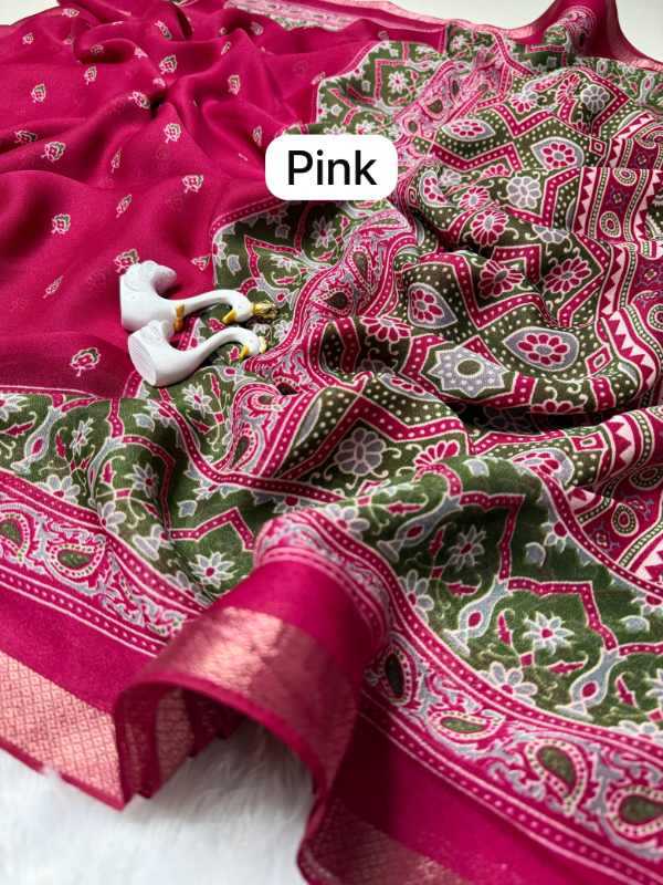 Bandhej Soft Silk Designer Saree