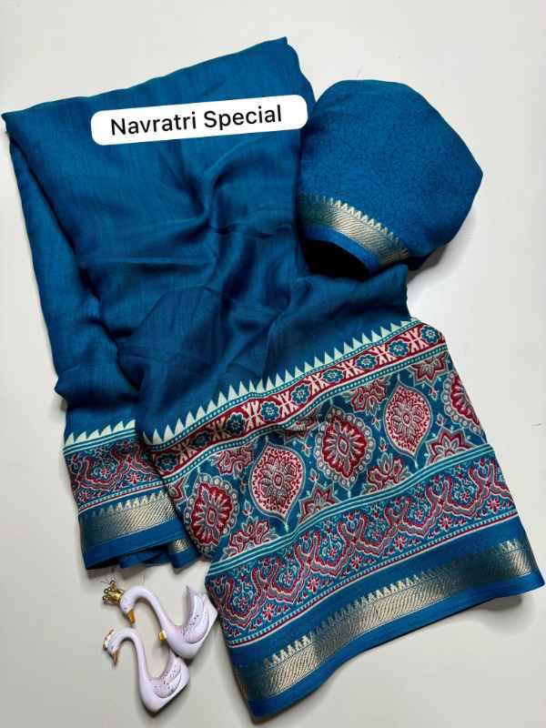 Bandhej Soft Silk Printed Saree