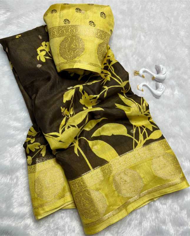 Boom Crepe Silk Printed Saree