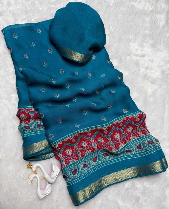 Ched Jacquard Designer Saree