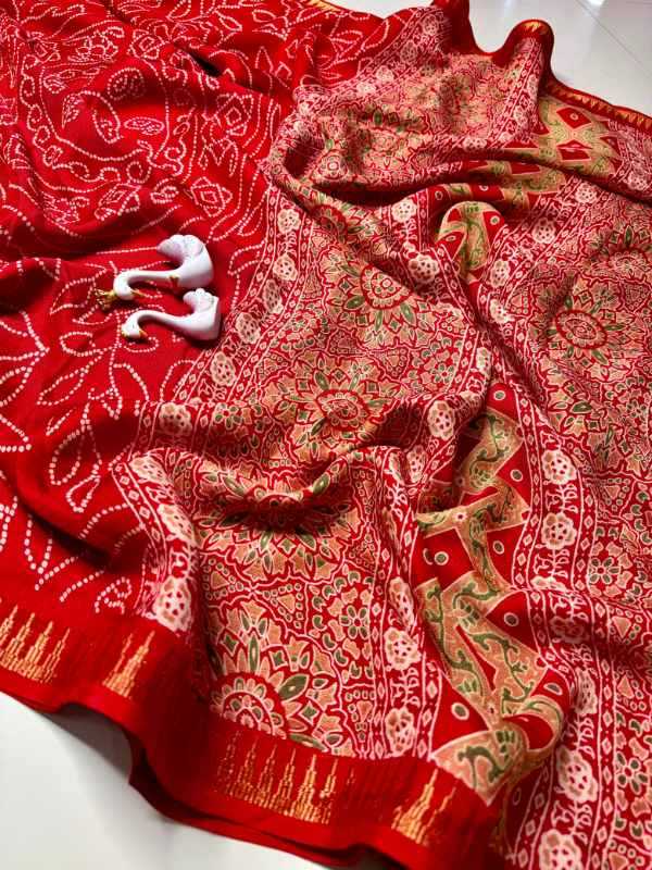 Color Soft Silk Printed Saree