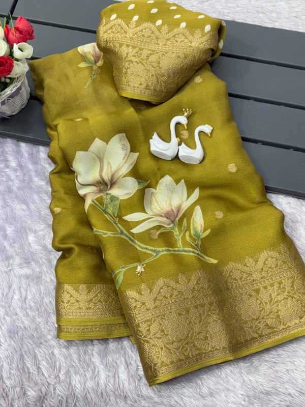 Crape Crepe Designer Saree