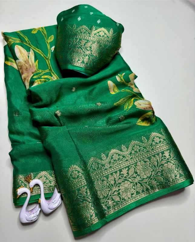 Crape Crepe Designer Saree