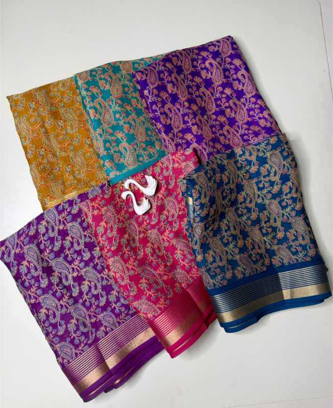 Dhoom Jacquard Printed Saree