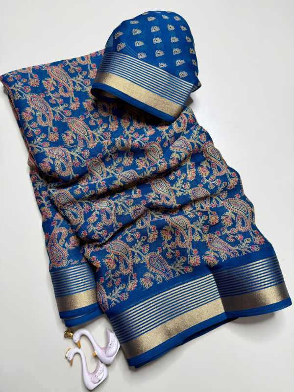 Dhoom Jacquard Printed Saree