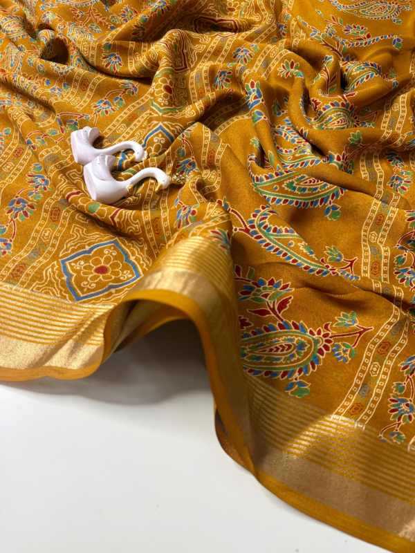 Dhoom Jacquard Printed Saree