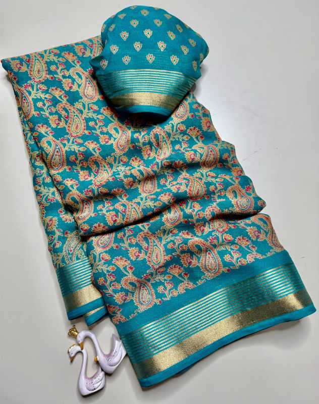 Dhoom Jacquard Printed Saree