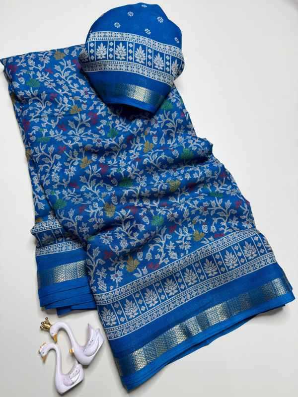 Dhoom Soft Silk Printed Saree
