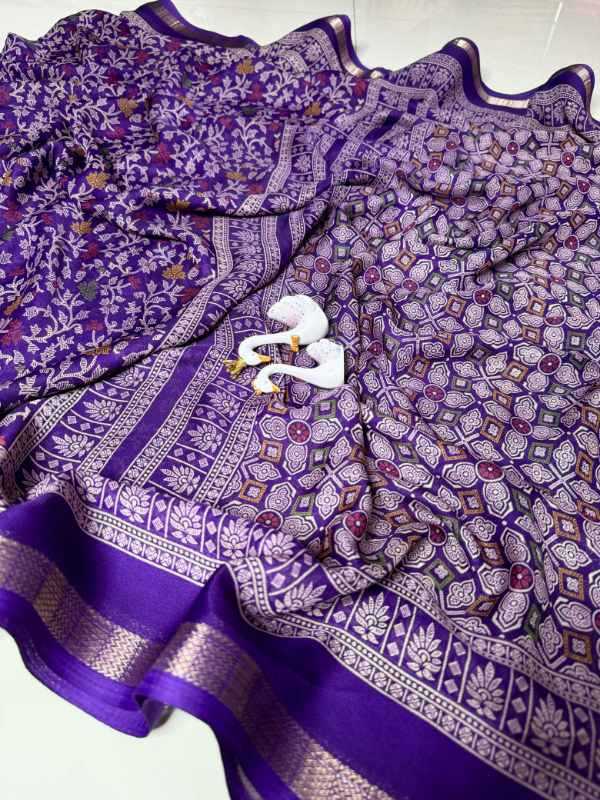 Dhoom Soft Silk Printed Saree
