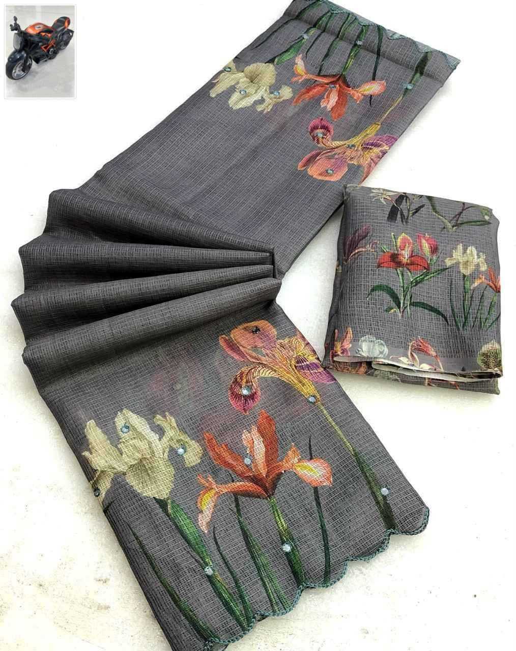 Digital Kota Chex Printed Saree