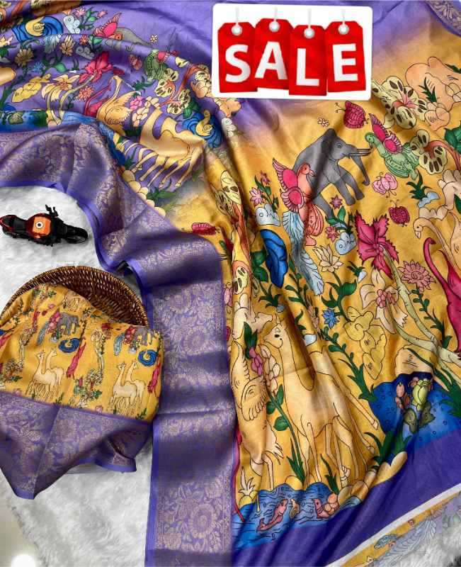 Dola Jacquard Printed Saree
