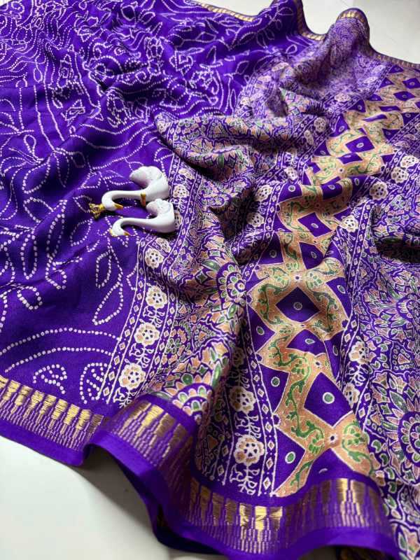 Fabric Soft Silk Printed Saree
