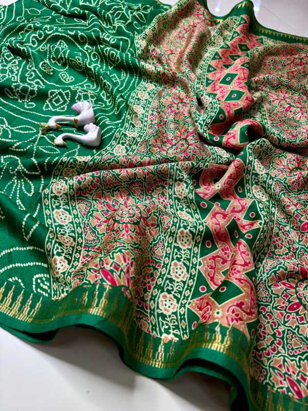Fabric Soft Silk Printed Saree