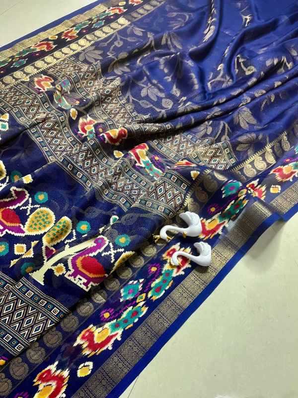Foil Viscose Printed Saree