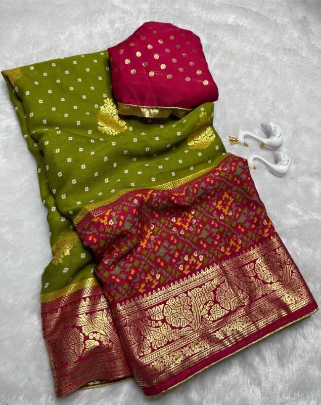 Heavy Blooming Designer Saree