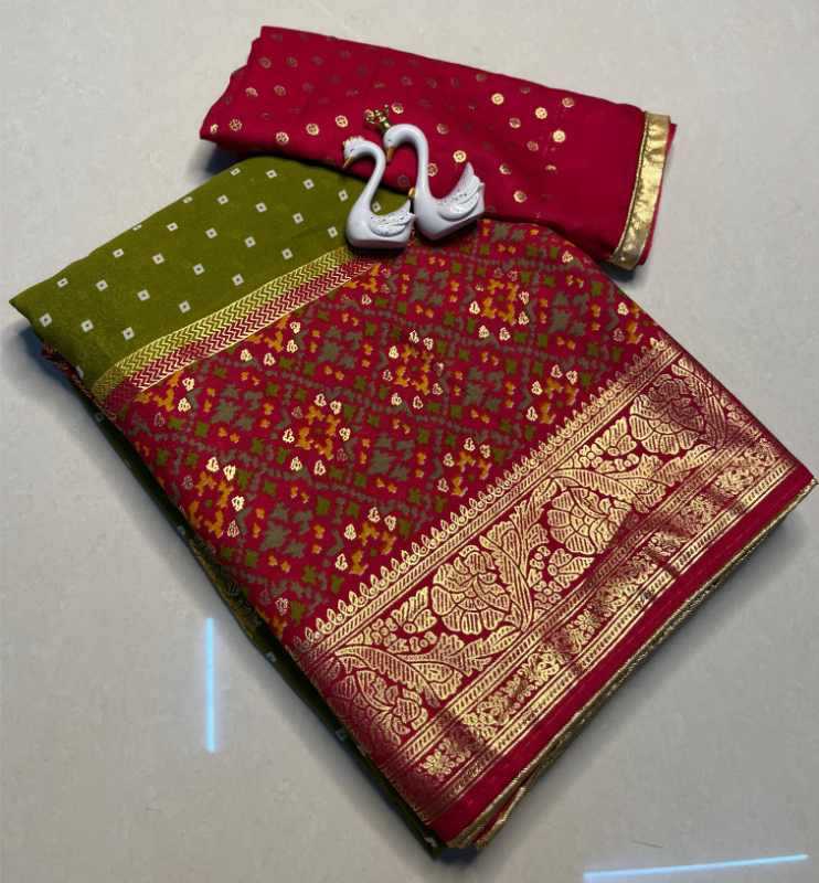 Heavy Blooming Designer Saree