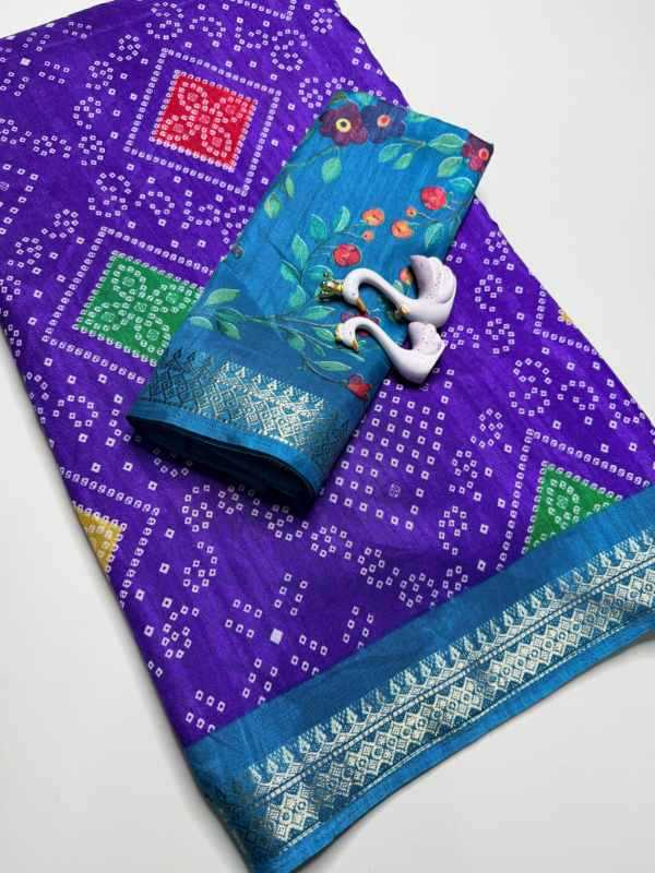 Herit Pure Silk Printed Saree
