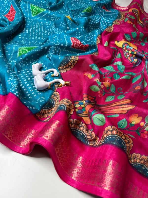 Herit Pure Silk Printed Saree