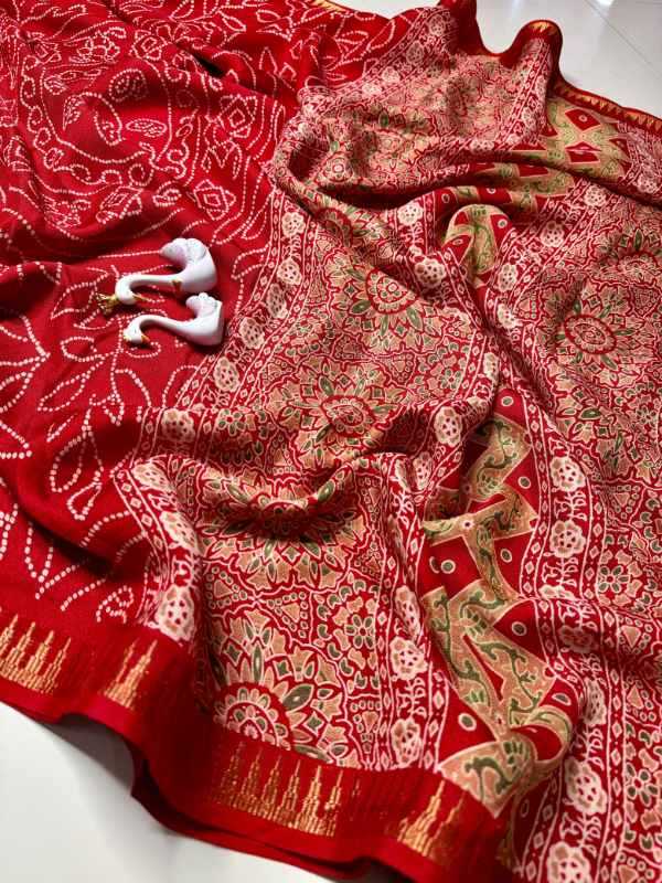 Item Jacquard Printed Saree