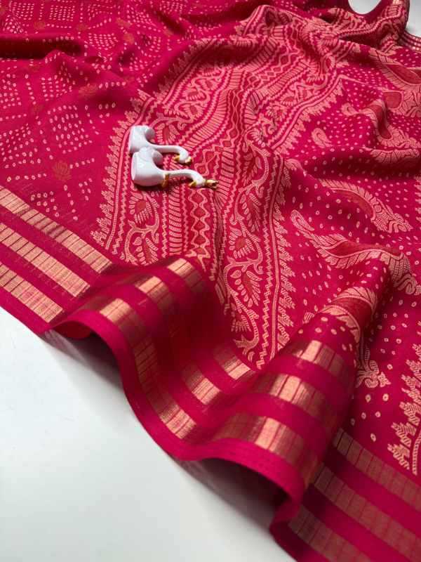 Premium Georgette Saree in Deep Blue