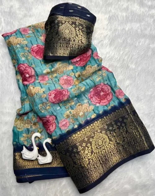 Mysore Silk Designer Saree in Wine