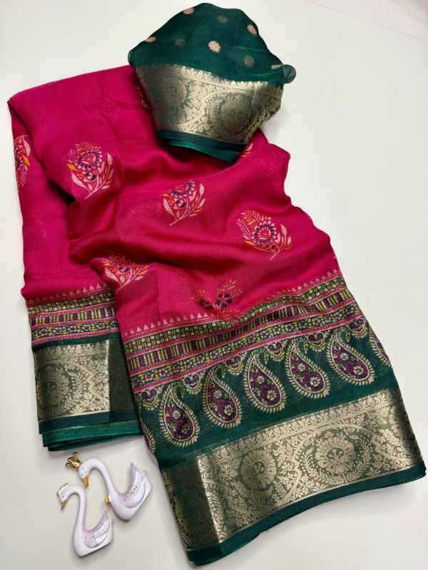 New Jacquard Designer Saree